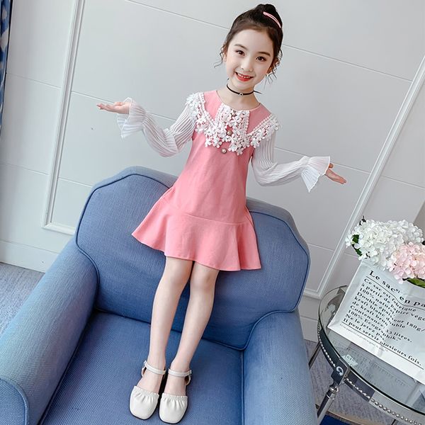girl dress lace flower kids party dresses for girls patchwork children dresses casual style kids costume 6 8 10 12 14, Red;yellow
girl dress lace flower kids party dresses for girls patchwork children dresses casual style kids costume 6 8 10 12 14, Red;yellow