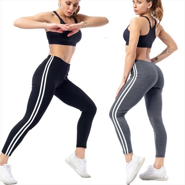 city leisure pants high elastic womens legging fashion striped trousers skinny sportswear, Black
city leisure pants high elastic womens legging fashion striped trousers skinny sportswear, Black