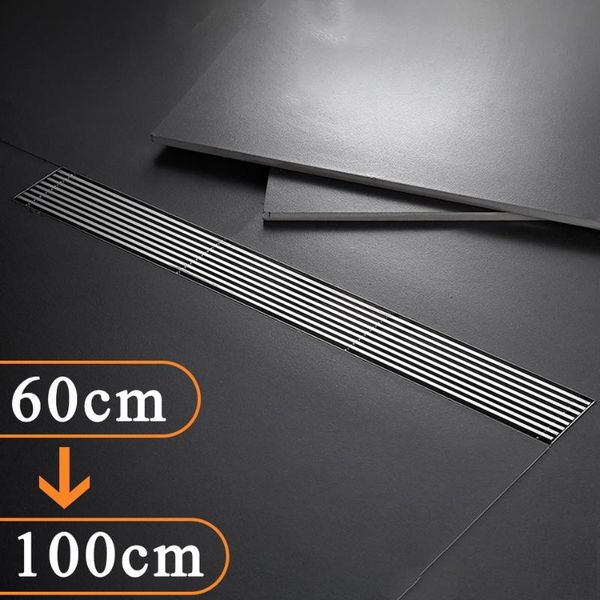 other bath & toilet supplies 304 stainless steel floor drain anti-odor long linear drainage for washroom lavatory bathroom shower drainer 60
other bath & toilet supplies 304 stainless steel floor drain anti-odor long linear drainage for washroom lavatory bathroom shower drainer 60
