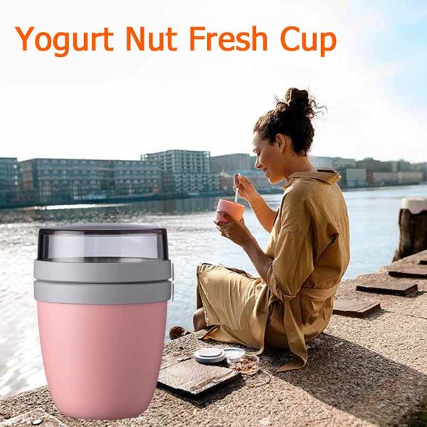 reusable meal prep lunch pot snack nut preservation cup box portable container yogurts can csv storage bottles & jars
reusable meal prep lunch pot snack nut preservation cup box portable container yogurts can csv storage bottles & jars
