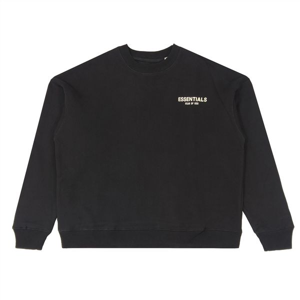 fear of god sweatshirts fog essentials double-line long-sleeved fleece round neck sweater men's pullover, Black
fear of god sweatshirts fog essentials double-line long-sleeved fleece round neck sweater men's pullover, Black