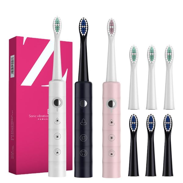super sonic electric toothbrushes for adults kids smart timer rechargeable whitening toothbrush ipx7 with 3 brush heads
super sonic electric toothbrushes for adults kids smart timer rechargeable whitening toothbrush ipx7 with 3 brush heads