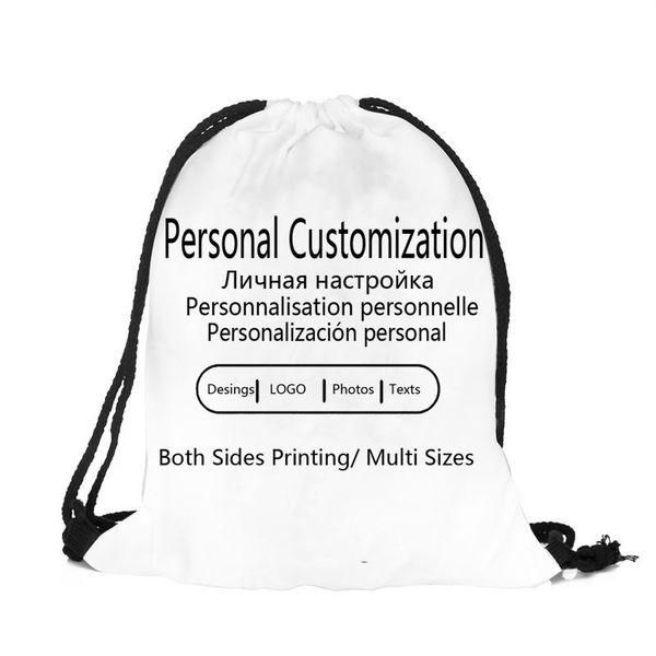 backpack personal customozed drawstring bag boys girls gift diy po canvas students shopping school trave shoulder bags
backpack personal customozed drawstring bag boys girls gift diy po canvas students shopping school trave shoulder bags