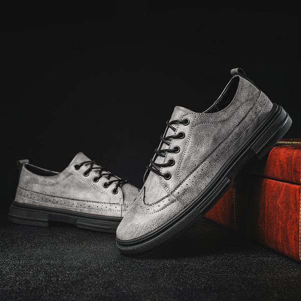 autumn block men's shoes british small leather korean fashion casual busins drs, Black
autumn block men's shoes british small leather korean fashion casual busins drs, Black