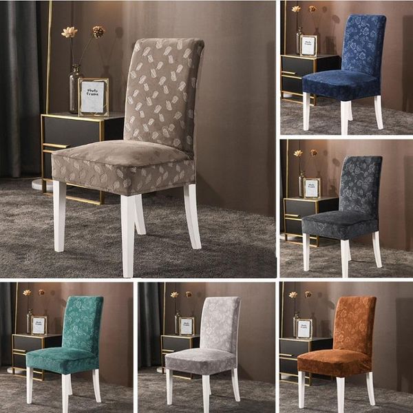 1/4/6pcs velvet dining chair cover removable thick plush covers for kitchen room wedding banquet el
1/4/6pcs velvet dining chair cover removable thick plush covers for kitchen room wedding banquet el