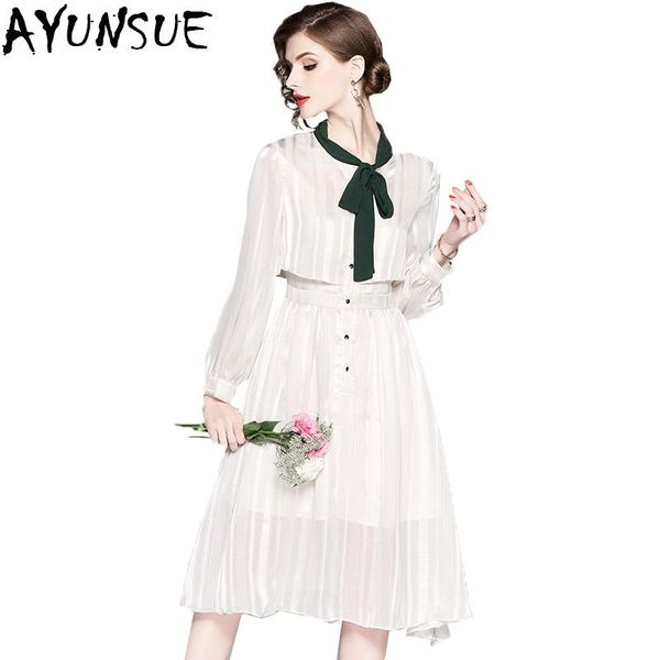 casual dresses ayunsue 2021 fashion women autumn tie collar dress long sleeve patchwork party elegant vestidos lx1849, Black;gray
casual dresses ayunsue 2021 fashion women autumn tie collar dress long sleeve patchwork party elegant vestidos lx1849, Black;gray