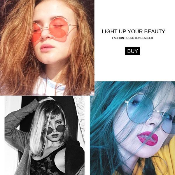 sunglasses 2021 round women wen oval brand designer vintage fashion ocean sun glasses female, White;black
sunglasses 2021 round women wen oval brand designer vintage fashion ocean sun glasses female, White;black