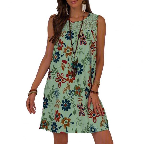 casual dresses summer dress women bohemian floral print patchwork design sleeveless fashion pullovers, Black;gray
casual dresses summer dress women bohemian floral print patchwork design sleeveless fashion pullovers, Black;gray
