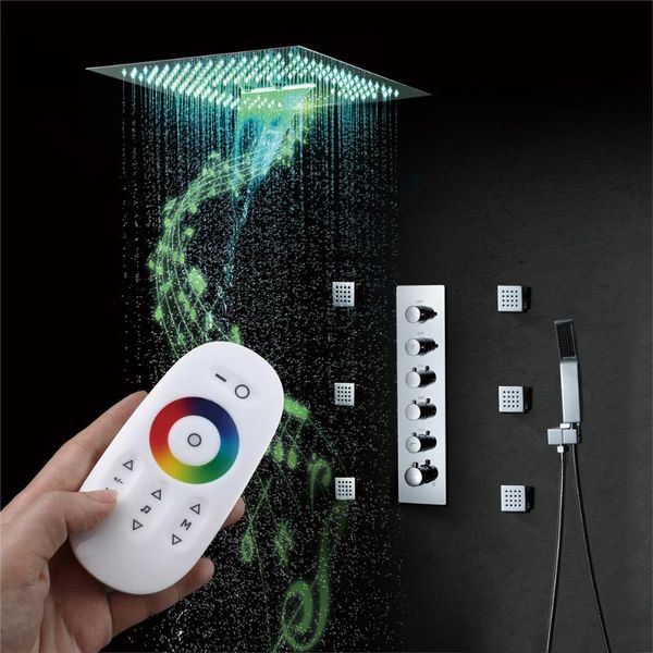 bathroom shower sets 16 inches music head 304 stainless steel rain panel led showerheads concealed brass mixer speaker bluetooth
bathroom shower sets 16 inches music head 304 stainless steel rain panel led showerheads concealed brass mixer speaker bluetooth