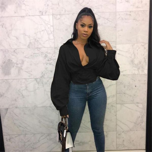 women's blouses & shirts loose clothing blusas 2021vintage elegant women shirt korean style solid long lantern sleeve blouse office, White
women's blouses & shirts loose clothing blusas 2021vintage elegant women shirt korean style solid long lantern sleeve blouse office, White