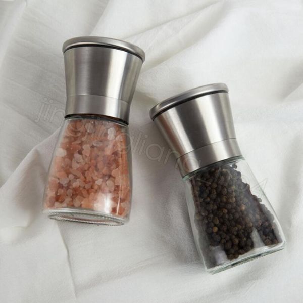 pepper mill grinder camp stainless steel manual salt portable glass muller spice sauce home kitchen tool ffa4332
pepper mill grinder camp stainless steel manual salt portable glass muller spice sauce home kitchen tool ffa4332