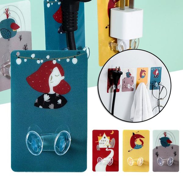 hooks & rails 10pcs plug hook punch-self adhesive power wall holder storage rack multi-purpose kitchen wire
hooks & rails 10pcs plug hook punch-self adhesive power wall holder storage rack multi-purpose kitchen wire