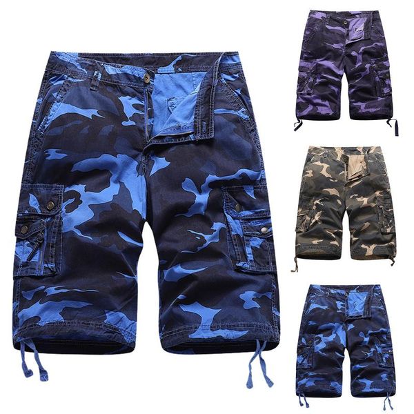 summer men's casual trend loose shorts camouflage print cargo male zipper sweatpants large size multi pockets, White;black
summer men's casual trend loose shorts camouflage print cargo male zipper sweatpants large size multi pockets, White;black