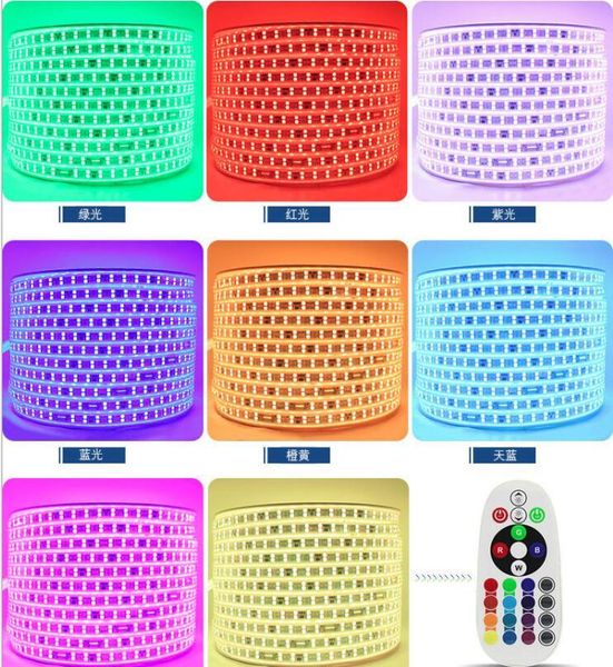 strips 1-10m double row rgb led strip 120leds/m 220v color change ip67 waterproof
strips 1-10m double row rgb led strip 120leds/m 220v color change ip67 waterproof