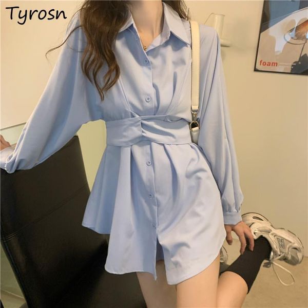 casual dresses solid mini women turn-down collar single breasted a-line empire waist long sleeve elegant femme streetwear office lady, Black;gray
casual dresses solid mini women turn-down collar single breasted a-line empire waist long sleeve elegant femme streetwear office lady, Black;gray