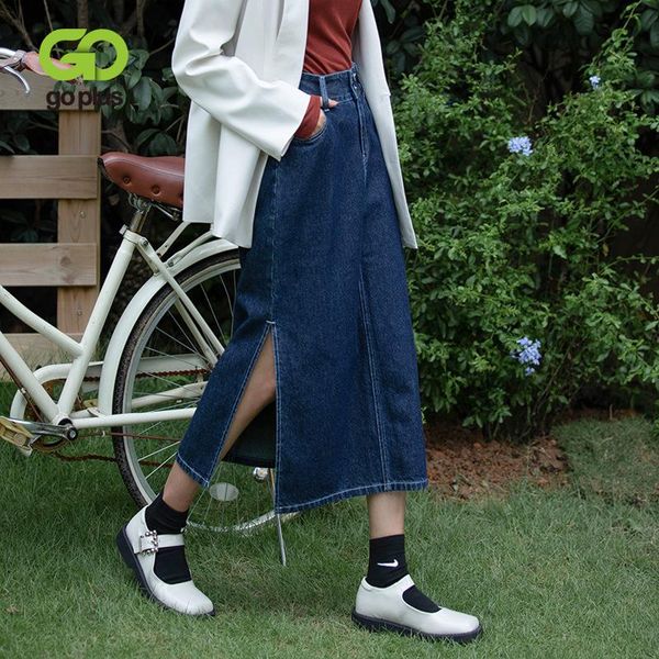 skirts goplus skirt vintage woman midi long high waisted denim blue split faldas mujer moda 2021 jupe femme vrouw rokken, Black
skirts goplus skirt vintage woman midi long high waisted denim blue split faldas mujer moda 2021 jupe femme vrouw rokken, Black