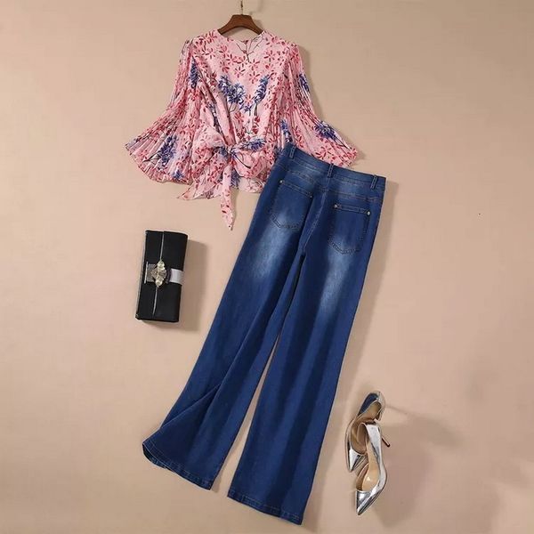shorts 2021 spring fashion 2 piece set women v-neck sweet little floral print chiffon blouses+flare leg long denim pant sets casual, White;black
shorts 2021 spring fashion 2 piece set women v-neck sweet little floral print chiffon blouses+flare leg long denim pant sets casual, White;black