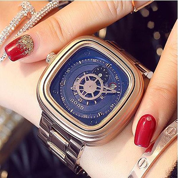 wristwatches guou women's wrist watch women waterproof rose gold stainless steel ladies watches calendar sport clock, Slivery;brown
wristwatches guou women's wrist watch women waterproof rose gold stainless steel ladies watches calendar sport clock, Slivery;brown
