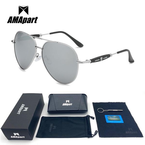 sunglasses amapart polarized for men driving fishing sports outdoors uv400 protection anti-glare, White;black
sunglasses amapart polarized for men driving fishing sports outdoors uv400 protection anti-glare, White;black