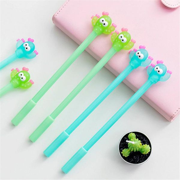 gel pens 2pcs cute cartoon cactus 0.38mm black ink needle escolar papelaria kawaii stationery school office writing tool
gel pens 2pcs cute cartoon cactus 0.38mm black ink needle escolar papelaria kawaii stationery school office writing tool