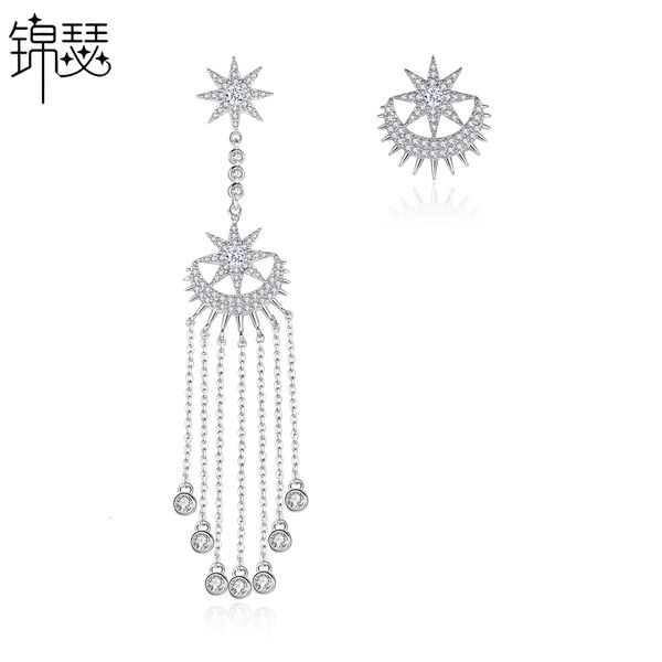 jewelry charm stud xuanyang earrings korean version long tassel lady's left and right asymmetric sweet temperament banquet, Golden
jewelry charm stud xuanyang earrings korean version long tassel lady's left and right asymmetric sweet temperament banquet, Golden