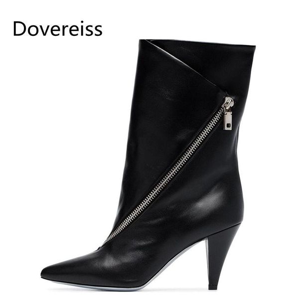 boots dovereiss fashion sandalias winter pointed toe zipper consice red burgundy short strange style heels female 33-48, Black
boots dovereiss fashion sandalias winter pointed toe zipper consice red burgundy short strange style heels female 33-48, Black