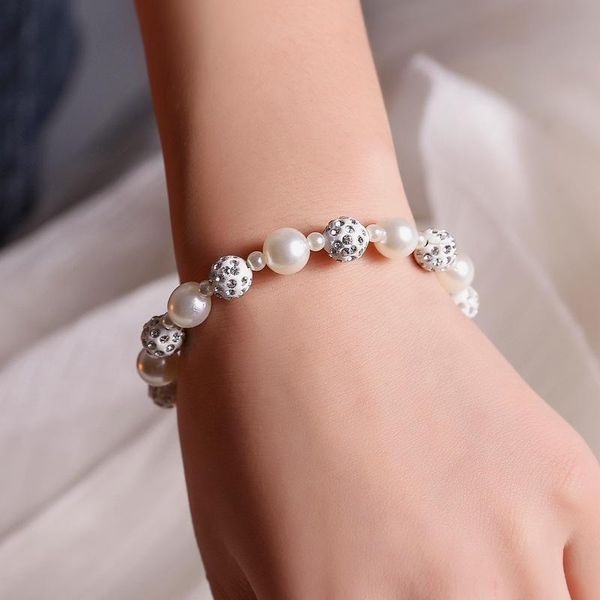 charm bracelets qw korean selling bracelet simple pearl drill ball string transfer bead sweet xiangbala, Golden;silver
charm bracelets qw korean selling bracelet simple pearl drill ball string transfer bead sweet xiangbala, Golden;silver