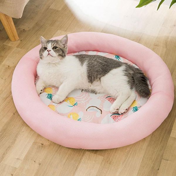 cat beds & furniture pet dog nest cooling cushion breathable mesh fabric summer bed washable sleeping mat for small medium dogs supplies
cat beds & furniture pet dog nest cooling cushion breathable mesh fabric summer bed washable sleeping mat for small medium dogs supplies