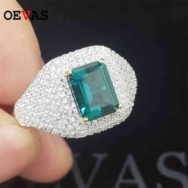 oevas 100% 925 sterling silver wedding rings for women high carbon diamond emerald engagement party fine jewelry gifts wholesale 210924, Slivery;golden
oevas 100% 925 sterling silver wedding rings for women high carbon diamond emerald engagement party fine jewelry gifts wholesale 210924, Slivery;golden