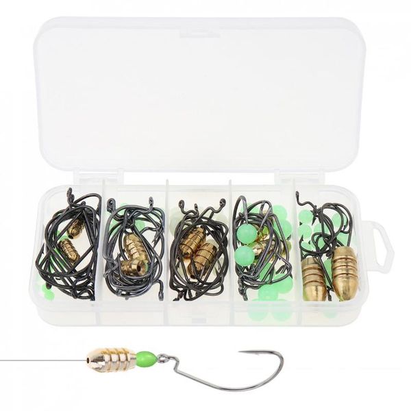 fishing hooks 110pcs texas rig soft lure hook kit with crank & copper luminous beads suit for
fishing hooks 110pcs texas rig soft lure hook kit with crank & copper luminous beads suit for
