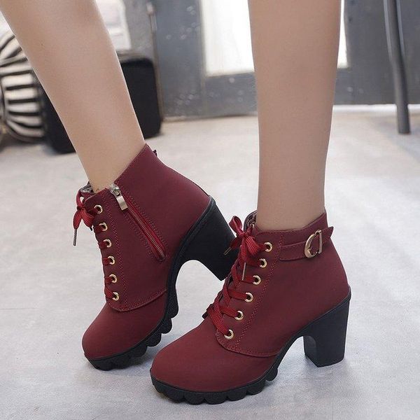 boots plus size 35-43 winter casual women pumps warm ankle waterproof high heels snow nice shoes botas patent ghn78, Black
boots plus size 35-43 winter casual women pumps warm ankle waterproof high heels snow nice shoes botas patent ghn78, Black