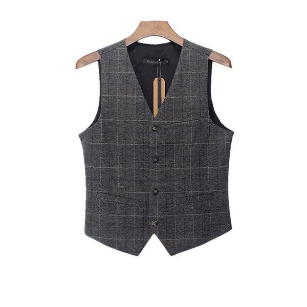 men's vests suit vest tweed mens business waistcoat single-breasted herringbone casual slim fit gilet homme for wedding nm26, Black;white
men's vests suit vest tweed mens business waistcoat single-breasted herringbone casual slim fit gilet homme for wedding nm26, Black;white