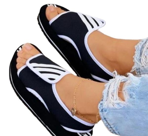 sandals large size 35-43 slippers female summer 2021 thick bottom women's sports shoes zapatillas mujer, Black
sandals large size 35-43 slippers female summer 2021 thick bottom women's sports shoes zapatillas mujer, Black