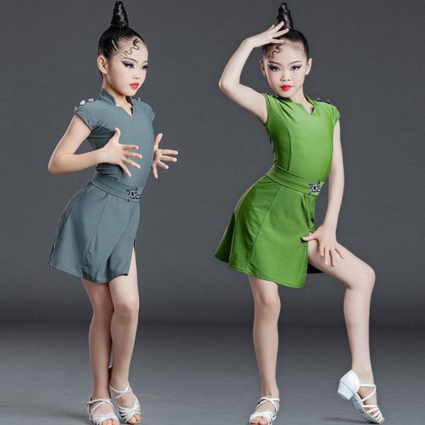 stage wear children latin dance dress sleeveless practice clothes chacha samba tango performance costumes sl4923, Black;red
stage wear children latin dance dress sleeveless practice clothes chacha samba tango performance costumes sl4923, Black;red