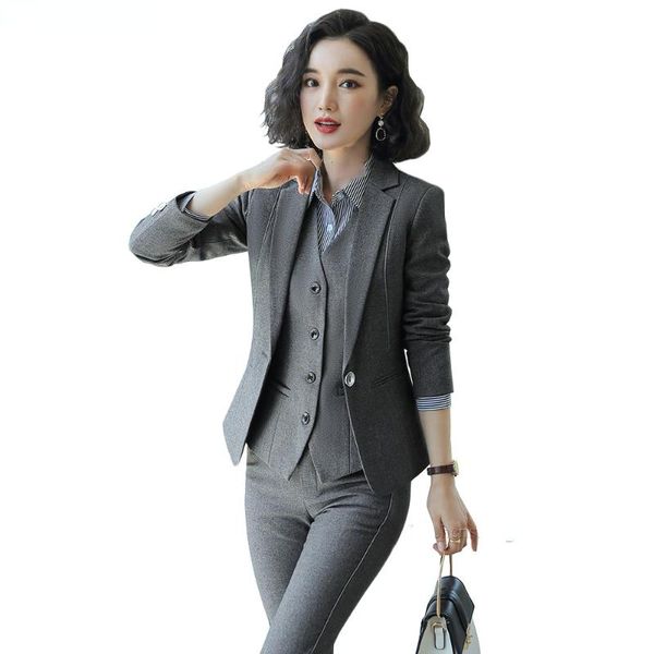 women's two piece pants 3 pieces set women black gray stripe vest blazer jacket and pant suit office lady formal business work career w, White
women's two piece pants 3 pieces set women black gray stripe vest blazer jacket and pant suit office lady formal business work career w, White