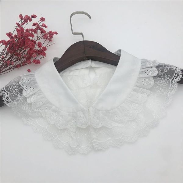 white fake collar lace hollow detachable necklace shawl dress vestidos tie blouse half shirt false bow ties, Black;gray
white fake collar lace hollow detachable necklace shawl dress vestidos tie blouse half shirt false bow ties, Black;gray