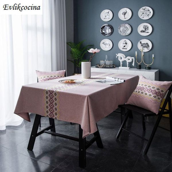 table cloth geometric embroidery pink tablecloth cover mantel de mesa multifunction printed nappe centrini moderni
table cloth geometric embroidery pink tablecloth cover mantel de mesa multifunction printed nappe centrini moderni
