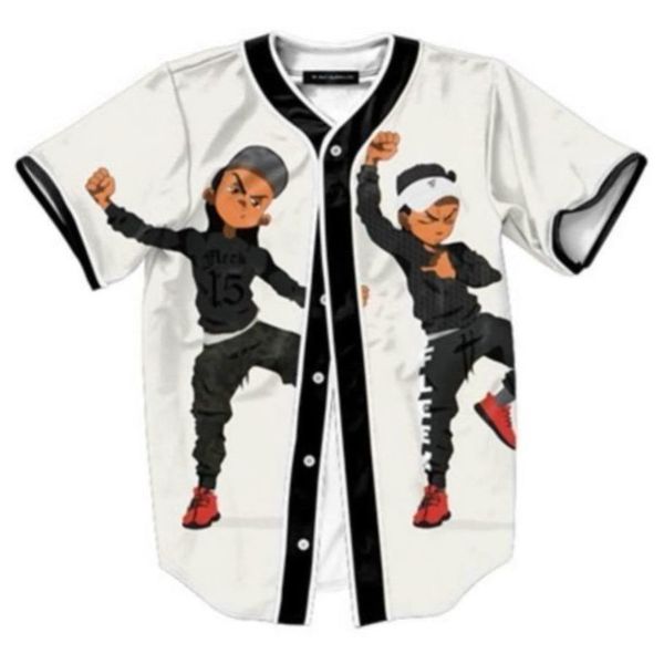 baseball jersey men stripe short sleeve street shirts black white sport shirt uai914, Blue;black
baseball jersey men stripe short sleeve street shirts black white sport shirt uai914, Blue;black