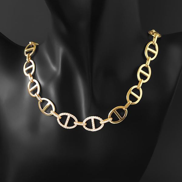 chains s925 sterling silver summer sailor ring buckle necklace female simple fashion design pig nose clavicle chain jewelry
chains s925 sterling silver summer sailor ring buckle necklace female simple fashion design pig nose clavicle chain jewelry