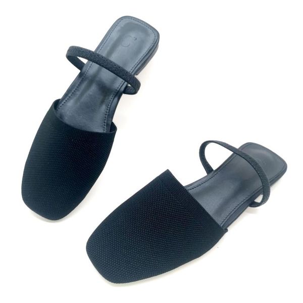 slippers sneaker shoes woman's cover toe luxury slides 2021 flat designer sewing lace-up rubber fabric pu female, Black
slippers sneaker shoes woman's cover toe luxury slides 2021 flat designer sewing lace-up rubber fabric pu female, Black