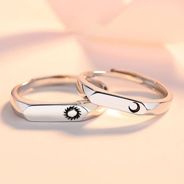 wedding rings 1 pair sun moon lovers set couple promise bands men women jewelry valentine's day gifts, Slivery;golden
wedding rings 1 pair sun moon lovers set couple promise bands men women jewelry valentine's day gifts, Slivery;golden