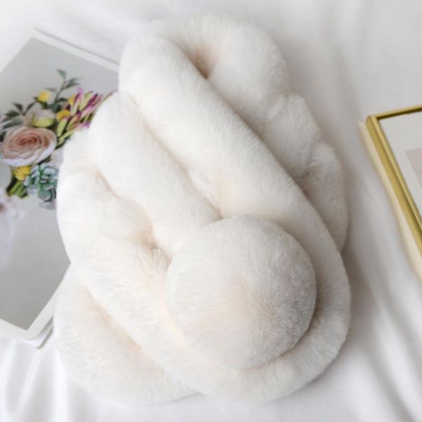 scarves winter scarf solid color luxury faux fur warm fashion soft plush thicken snood shawl for skin-friendly, Blue;gray
scarves winter scarf solid color luxury faux fur warm fashion soft plush thicken snood shawl for skin-friendly, Blue;gray