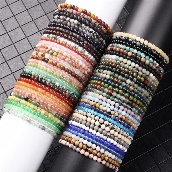 4 mm natural snowflake jaspe stone bracelets men polished beads bangle women new simple pulsera jewelry handmade elastic bracele, Black
4 mm natural snowflake jaspe stone bracelets men polished beads bangle women new simple pulsera jewelry handmade elastic bracele, Black