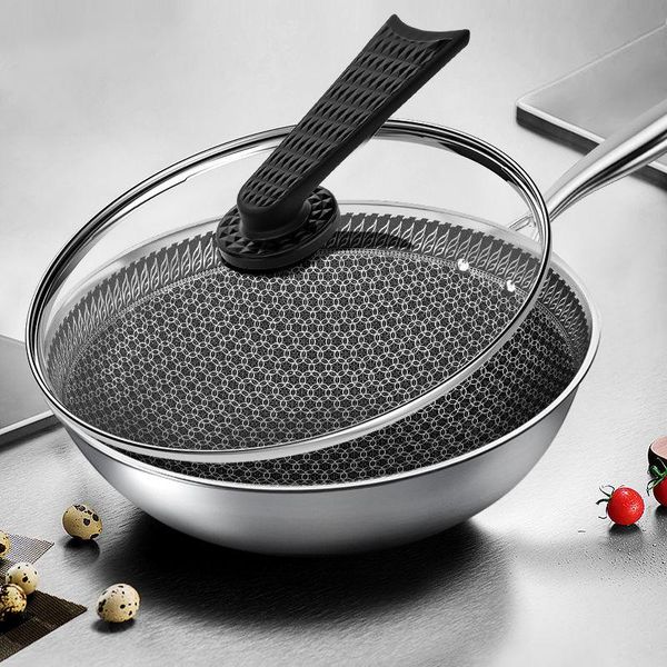pans stainless steel wok non-stick pan without oil smoke uncoated household induction pot kitchen frying cooking
pans stainless steel wok non-stick pan without oil smoke uncoated household induction pot kitchen frying cooking