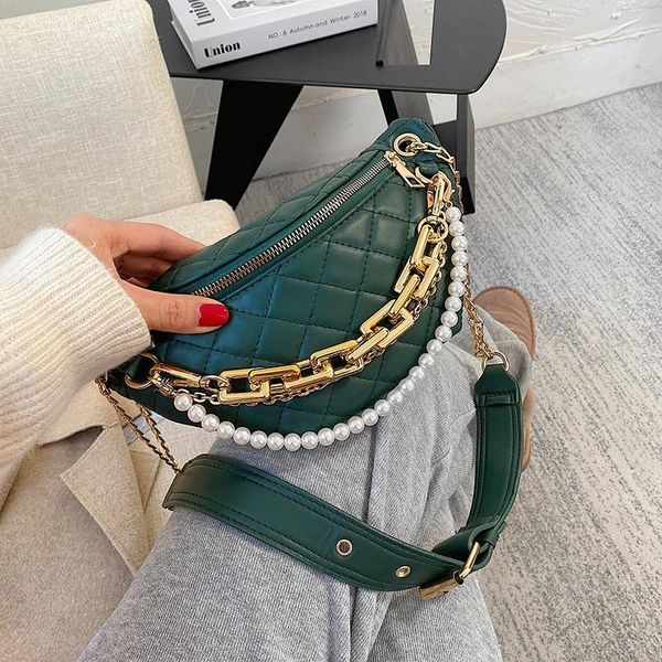 quilted leather pearl chain pillow chest bag 2021 style street fashion single shoulder mini messenger waist zippy purse bags
quilted leather pearl chain pillow chest bag 2021 style street fashion single shoulder mini messenger waist zippy purse bags
