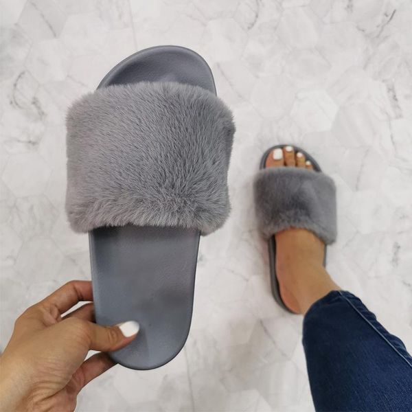 slippers fashion one drop plush women female wear-resistant flat shoes fur slides woman indoor furry home, Black
slippers fashion one drop plush women female wear-resistant flat shoes fur slides woman indoor furry home, Black