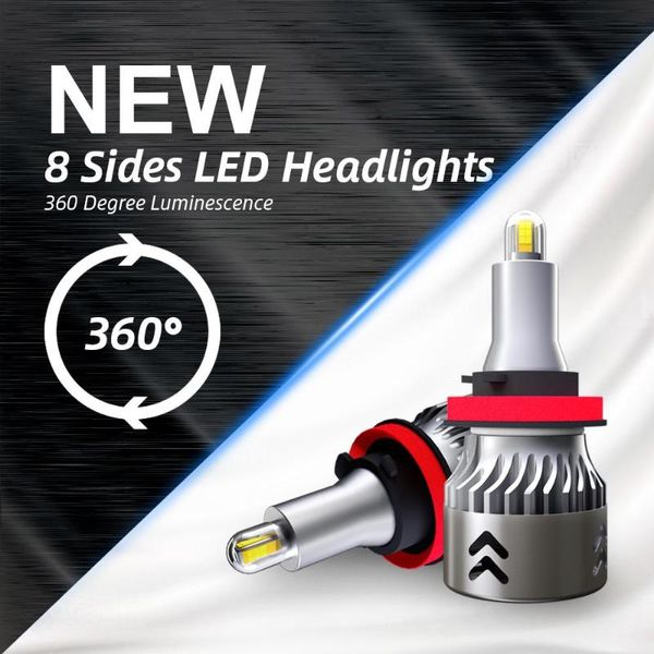 car headlights h8 h9 h11 led 360-degree 8-sided headlight bulb diode fog lamps for auto 6000k automotive lights lamp modified part
car headlights h8 h9 h11 led 360-degree 8-sided headlight bulb diode fog lamps for auto 6000k automotive lights lamp modified part