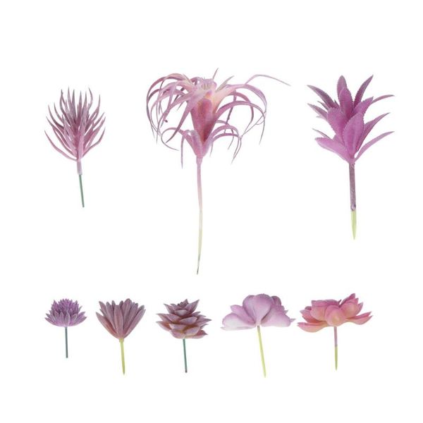 decorative flowers & wreaths 8pcs simulated succulent plants artificial decor (violet)
decorative flowers & wreaths 8pcs simulated succulent plants artificial decor (violet)