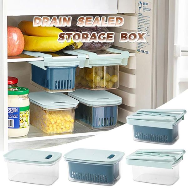 storage bottles & jars creative kitchen sealed box drawer refrigerator plastic 1x #t
storage bottles & jars creative kitchen sealed box drawer refrigerator plastic 1x #t