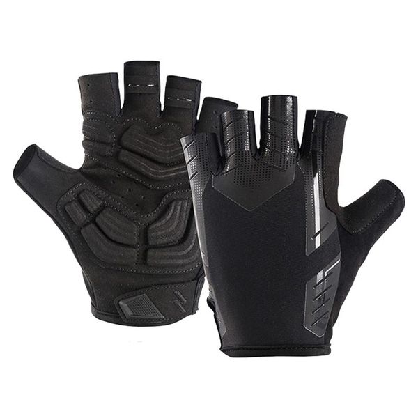 1pair cycling gloves mountain bike outdoor fitness accessory half finger riding for men women portable absorption non slip, Black
1pair cycling gloves mountain bike outdoor fitness accessory half finger riding for men women portable absorption non slip, Black